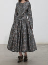 Mutedance 25 Autumn/Winter Round Neck Top Skirt Plant Dye Highly Handmade MD-MD25FW69-garden (MD25FW65)